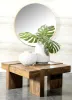 CoasterEssence 724138 Samira - Square Solid Wood Coffee Table - Natural Sheesham