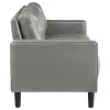 Coaster Fine Furniture 508365-S2 Ruth - 2 Piece Upholstered Track Arm Sofa Set - Gray