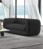 Furniture of America FM61001BK-LV Verdal - Loveseat - Black