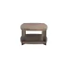 Liberty Furniture 754-OT1011 Harlow - Oval Cocktail Table - Sandstone & Satin Nickel