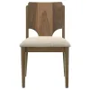 Coaster Fine Furniture 108572 Crestmore - Dining Chair Upholstered Seat (Set of 2) - Walnut