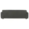 Coaster Fine Furniture 509504 Buxton - Top Grain Leather Upholstered Sofa - Graphite