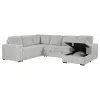 Coaster Fine Furniture 501208B1 Devonshire - Left Sofa With 2 Pieces Pillow, Box 1 of 3 - Gray