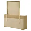Coaster Fine Furniture 215653M Hyland - 6-Drawer Dresser With Mirror - Natural