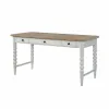 Liberty Furniture 762-HO107 Turnberry Park - Writing Desk - Washed White & Toasted Oat