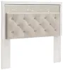 Ashley Furniture B2640-57 Ashley Furniture B2640-57 Altyra - Queen UPH Panel Headboard - White