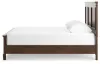 Ashley Furniture B685/31/36/56/58/97 Ashley Furniture B685/31/36/56/58/97 Danabrin - 5 Pc. - Dresser, Mirror, King Panel Bed - Brown