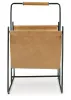 Ashley Furniture A4000668 Faronworth - Magazine Rack - Brown / Black