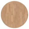Ashley Furniture D399-15 Ashley Furniture D399-15 Gesthaven - Round Dining Room Drop Leaf Table - Natural / Blue