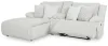 Ashley Furniture 92706S5 Ashley Furniture 92706S5 Top Tier - 3-Piece Reclining Sectional Sofa With Laf Chaise - Alloy