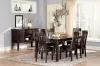 Ashley Furniture D596/35/01(6) Ashley Furniture D596/35/01(6) Haddigan - 7 Pc. - Extension Table, 6 Side Chairs - Dark Brown