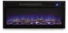 Ashley Furniture W100-703 Entertainment Accessories - Fireplace Insert With Faux Birch Log Set - Black