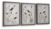 Ashley Furniture A8000506 Honslow - Wall Art Set (Set of 3) - Brown / Black / White