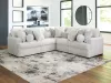 Ashley Furniture PC59106S2 Ashley Furniture PC59106S2 Cuddle Plush - 5-Piece Sectional - Arctic