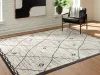 Ashley Furniture R408301 Ashley Furniture R408301 Fenriston - 8' x 10' Rug - Cream / Black