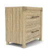 Riverside Furniture 30669 Rosalie - Two Drawer Nightstand - Hemlock