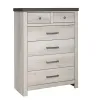 Samuel Lawrence Furniture S466-040 Riverwood - Drawer Chest - Gray