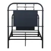 Liberty Furniture 179-BR11HFR-N Vintage Series - Twin Metal Bed - Navy