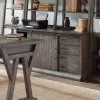 Liberty Furniture 466-HO120 Stone Brook - Computer Credenza - Rustic Saddle