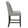 New Classic D1221-22 Faust - Counter Chair (Set of 2) - Gray