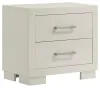 CoasterEssence 202990Q-S6P Jessica - 6 Piece Queen LED Bedroom Set - Cream White