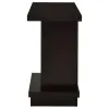 CoasterEveryday 705169 Reston - Engineered Wood Pedestal Console Table - Cappuccino