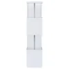 CoasterEveryday 801418 Baxter - 4-Shelf Bookshelf - White And Chrome