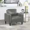 Coaster Fine Furniture 508367 Ruth - Upholstered Track Arm Accent Chair - Gray