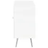 Coaster Fine Furniture 950396 Nieta - 2 Door Engineered Wood Accent Cabinet - White High Gloss