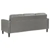 Coaster Fine Furniture 508365-S2 Ruth - 2 Piece Upholstered Track Arm Sofa Set - Gray