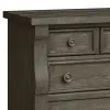 Samuel Lawrence Furniture S958-050 Lawson's Creek - 3-Drawer Nightstand With USB-C Port - Dark Brown