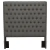 CoasterEssence 300621KWB1 Camille - Upholstered California King Panel Headboard - Gray