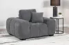 Coaster Fine Furniture 509967 Octavia - Upholstered Track Arm Accent Chair - Charcoal Gray