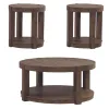 Liberty Furniture 449-OT-O3PCS Broadmore - Optional 3 Piece Set - Cobblestone Brown