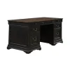 Liberty Furniture 532-HO-JED Meritage - Jr Executive Desk - Aged Charcoal