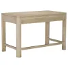Coaster Fine Furniture 222527 Solano - 2-Drawer Makeup Table Vanity Desk - Weathered Mango