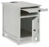 Ashley Furniture T300-517 Ashley Furniture T300-517 Treytown - Chair Side End Table - Antique White