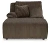 Ashley Furniture 92705S11 Ashley Furniture 92705S11 Top Tier - 3-Piece Reclining Sectional With Laf Press Back Chaise - Chocolate