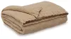 Ashley Furniture A1001099 Ashley Furniture A1001099 Anawood - Throw (Set of 3) - Gold