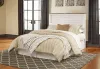 Ashley Furniture B267/31/36/57/92(2) Ashley Furniture B267/31/36/57/92(2) Willowton - 5 Pc. - Dresser, Mirror, Queen Panel Headboard, 2 Nightstands - Whitewash