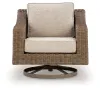 Ashley Furniture PCP790-821 Laguna Heights - Swivel Lounge With Cushion - Beige