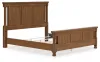 Ashley Furniture PCB824B4 Ashley Furniture PCB824B4 Rowlenstown - King Poster Bed - Brown