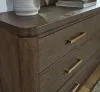 Ashley Furniture PCB843B1 Ashley Furniture PCB843B1 Radkin - Dresser And Mirror - Burnished Brown