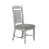 Liberty Furniture 237-C9101S River Place - Panel Back Side Chair - Riverstone White & Tobacco