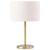 Coaster Fine Furniture 920304 Ramiro - Drum Shade Metal Bedside Table Lamp - Gold