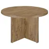 CoasterEveryday 183021 Jamestown - Round Composite Wood Dining Table - Mango