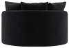 Jackson Furniture Industries 71009-1400/08 Matty - Round Accent Cuddle Chaise - Ebony