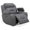 Liberty Furniture 7019BG-12P Chapman - Swivel Glider Recliner P2 - Aline Blue Gray