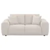 Coaster Fine Furniture 504956 Burnett - Chenille Upholstered Wide Arm Loveseat - Ivory