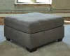 Ashley Furniture 3492708 Pitkin - Oversized Accent Ottoman - Slate